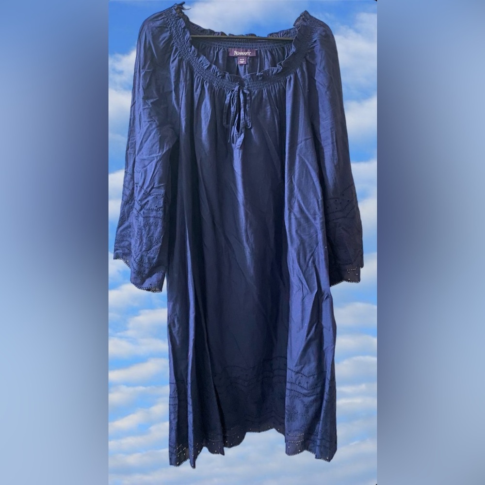 Off the Shoulder Plus Size Summer Dress